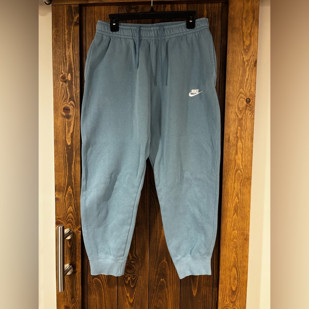 Nike Sweatpants Blue Large